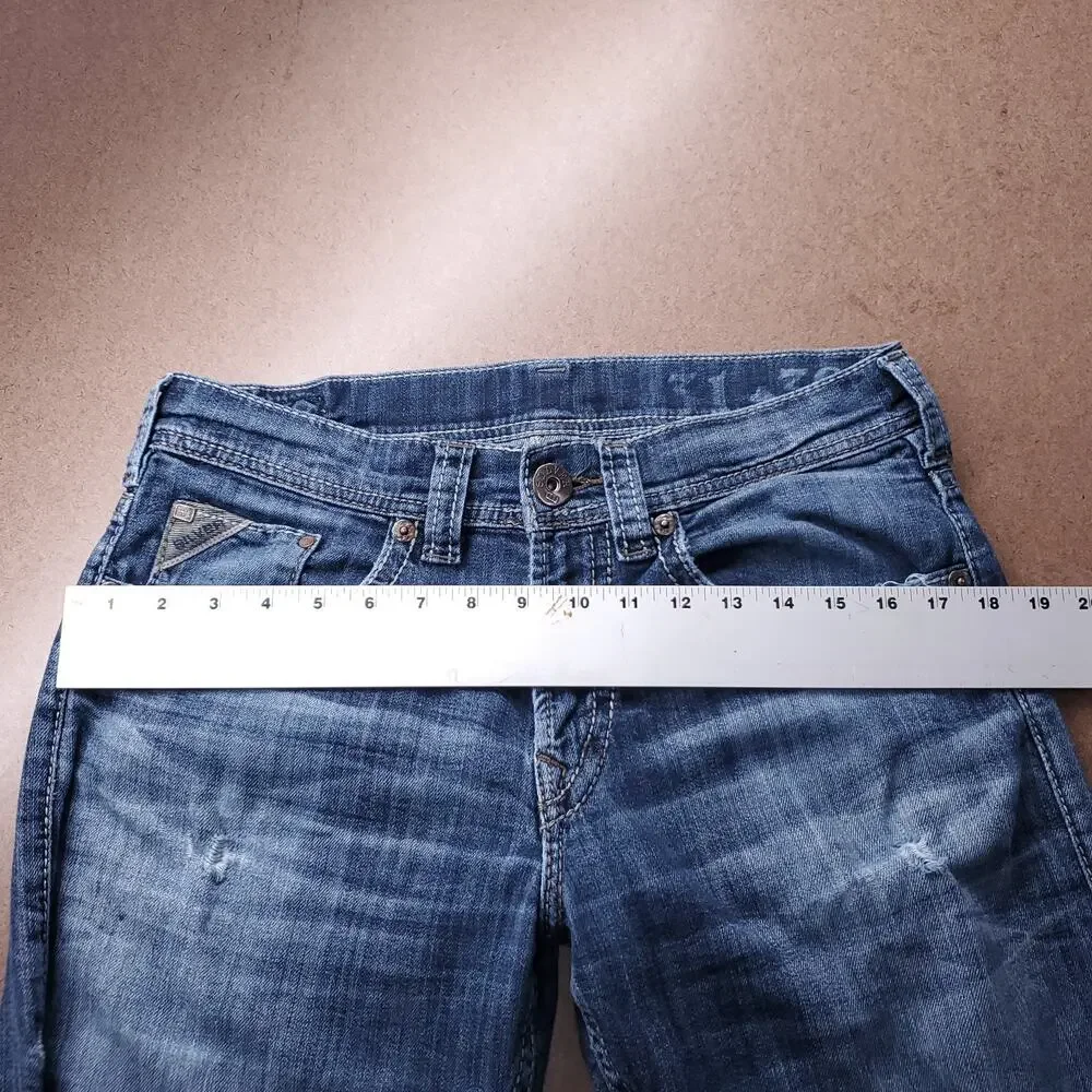 Silver Jeans Men 31 Blue 925 Series Zac Relaxed Fit Distressed Grunge Vintage
